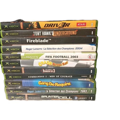 Lot jeux xbox 1 ère - jeux,