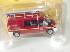 FORD TRANSIT 140 T35 4x4 VTU Lanery POMPIERS IXO PRESSE N°28 1:43 blister