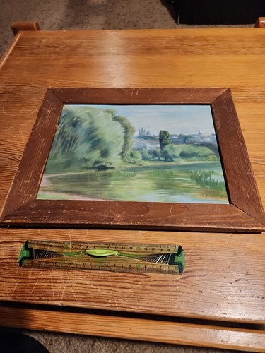 Peinture rivière avec - rivière,