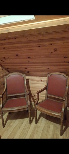 Paire fauteuil vintage - paire, de