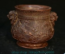 4.8" Old Chinese Red Bronze