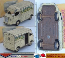 Citroen HY fourgon 1200 kgs dinky toys france 25C d'origine boite repro 1/43