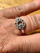 Bague Quartz  en Argent Massif 925