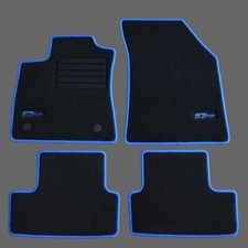 Set 4 Tapis De Sol Renault Mégane IV 4 Depuis 2015 Edition Logo Velours GT Sport