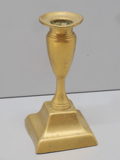 -JOLI ANCIEN BOUGEOIR BRONZE  de CHEVET  de TABLE  XVIII/XIXe déco BOUGIE   D