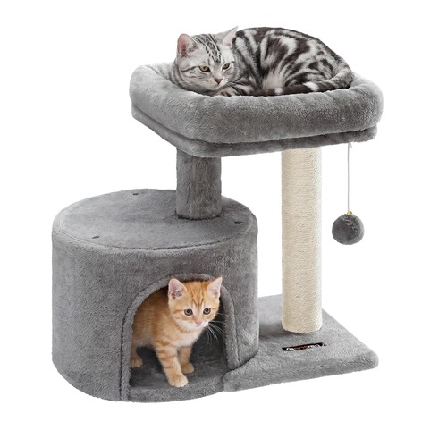 Arbre chat avec poteau en - avec,