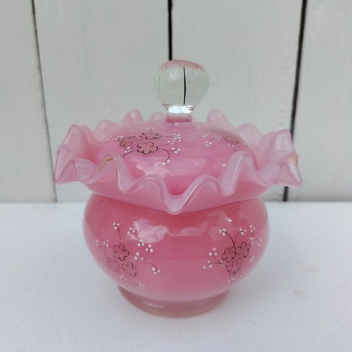 Pot couvert verre soufflé - en,