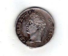 Charles X  ROI DE FRANCE 5 FRANCS 1826  L  BAYONNE  Argent Silver
