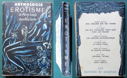 Anthologie érotisme de - de, l'Érotisme
