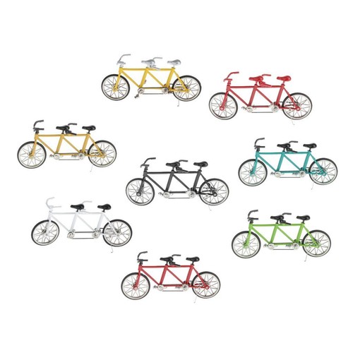 Vélo tandem miniature luxe - vélo,