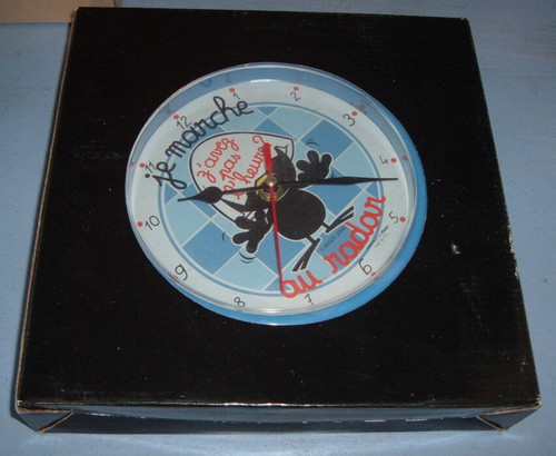 Pendule horloge calimero neuve - pendule,