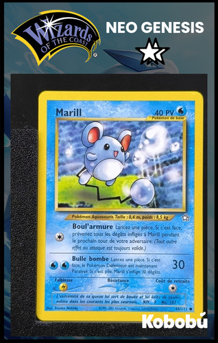 Carte pokémon marill 111 - carte,