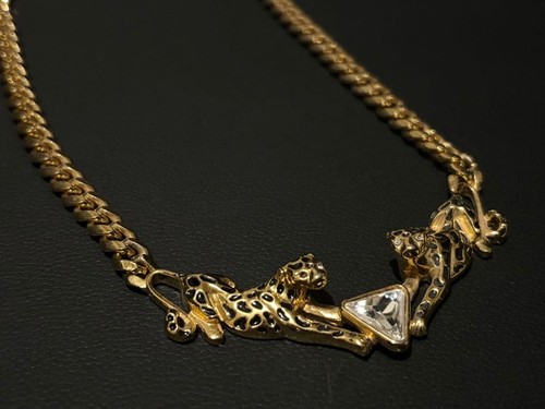 Collier vintage panthère