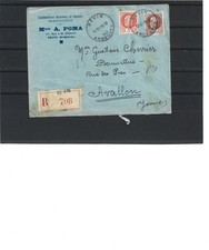 Lettre reco du 19-12-42 en-tête Mon A. Poma à Revin