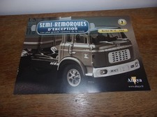 Fascicule Booklet fascículo semi remorque truck trailer Berliet TR12 TR 12