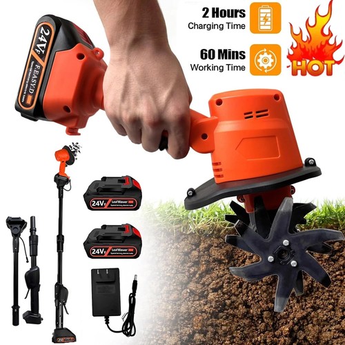 Cordless tiller cultivator - tiller,