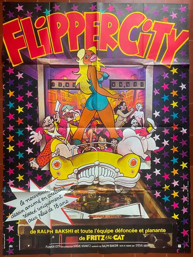 Affiche flipper city - affiche,