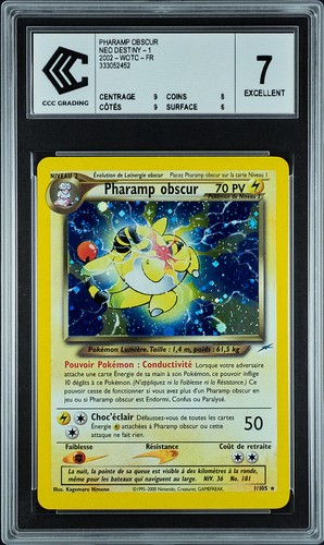 Carte pokémon pharamp obscur - carte,