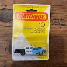 Matchbox voiture plymouth