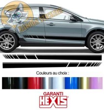 2 X BANDES BAS DE CAISSE POUR VOLVO V40 DECO PORTIERE STICKER BD573-81N
