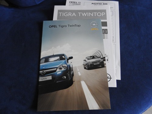 Catalogue opel tigra twin - tigra,