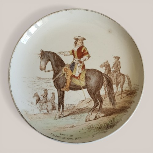 Assiette creil - n°9,