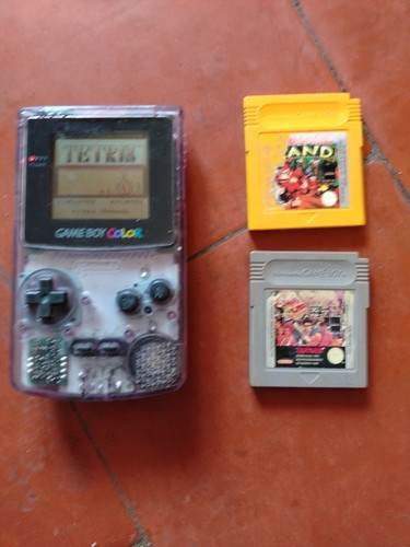 Game boy color transparente - boy,
