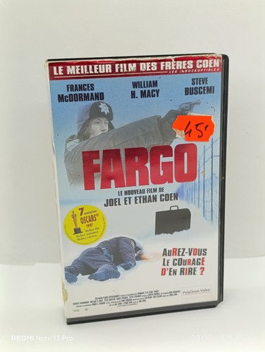 Vhs fargo k7 - vhs, vidéo
