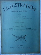 HEBDOMADAIRE L ILLUSTRATION N°2838 DU 17 JUILLET 1897