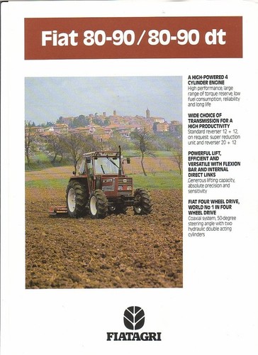 Farm tractor brochure - farm,