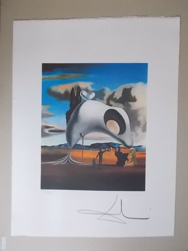Lithographie salvador dali - dali,