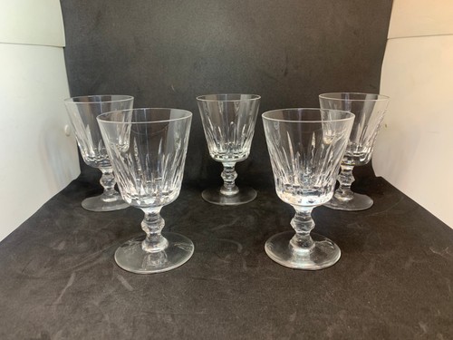 Lot verres cristal - lot, 5
