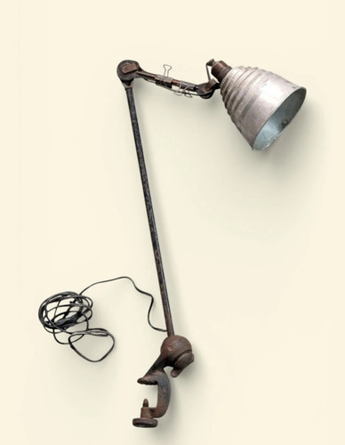 Lampe gras primitive - gras, etau