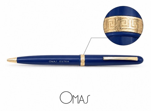 Stylo bille omas extra bleu - stylo,