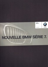 Catalogue Brochure BMW Serie 7 F01 07/2012 France