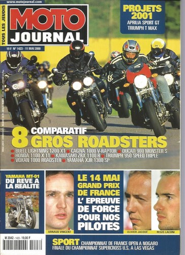 Moto journal 1423 buell - n°1423,