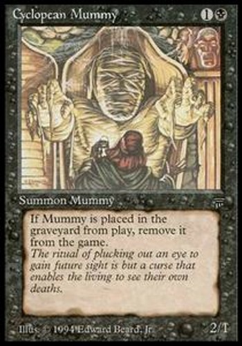 Mrm english cyclopean mummy - english, nm