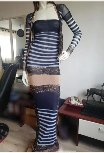 Robe bustier jean paul - robe,