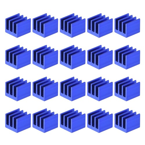 7x7x6mm bleu thermique - 7x7x6mm,