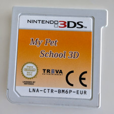 ? My Pet School 3D Jeu Mon Ecole Pour Animaux De Compagnie 3D Nintendo 3DS 2DS