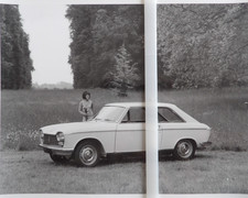 Photo presse PEUGEOT 204 coupé grand luxe cp21