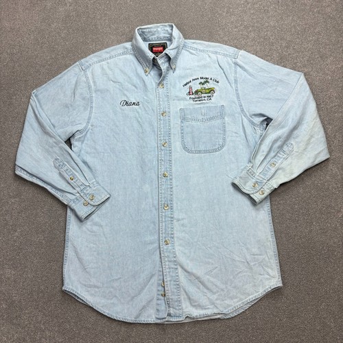 Chemise jean wrangler pour - chemise,