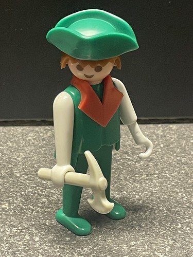 Playmobil vintage pirate - pirate, vert