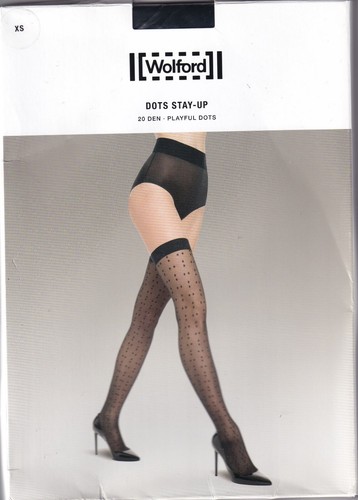 Bas jarretière wolford dots - bas,