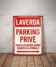 Plaque métal vintage Laverda