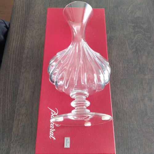 Baccarat crystal flower vase - baccarat,