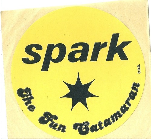 Autocollant sticker spark the - spark,