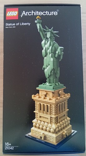 Lego architecture statue la - lego,