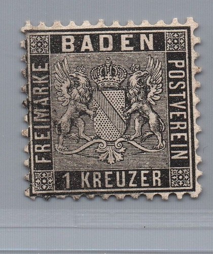 Baden michel numéro 13a - michel,