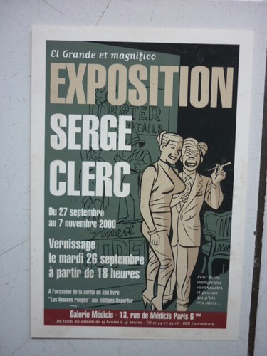 Serge clerc petite - /,